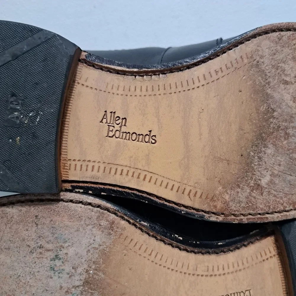 Allen Edmonds Cody Tassel Loafer Cordovan Casual Leather Loafer Size 11 Black